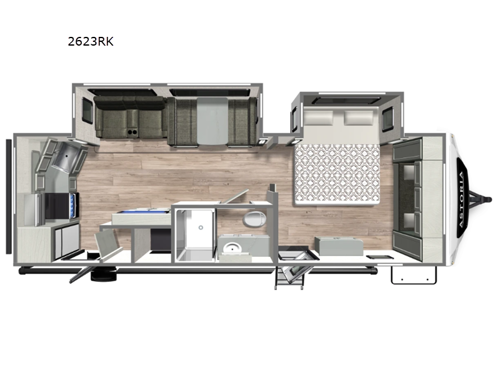 Astoria 2623RK Floorplan Image