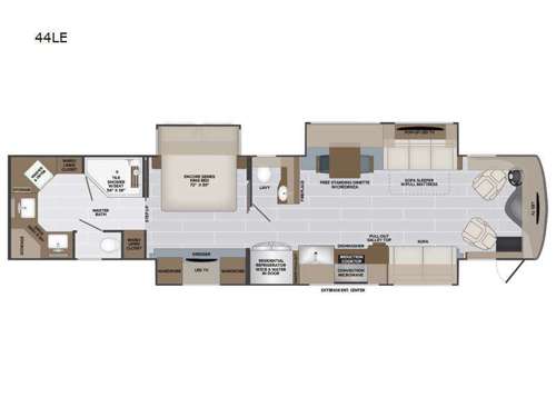 Armada 44LE Floorplan Image