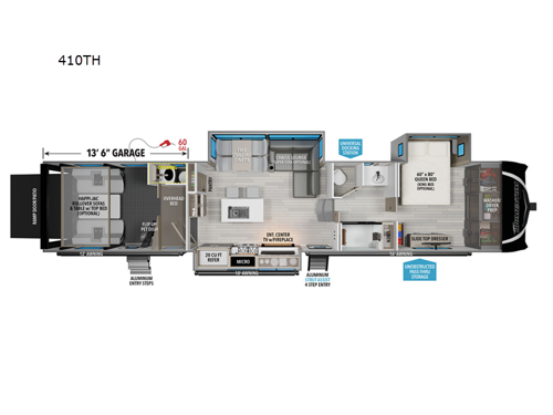 Momentum 410TH Floorplan Image