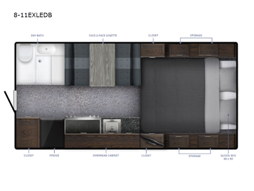 Limited Edition 8-11EXLEDB Floorplan