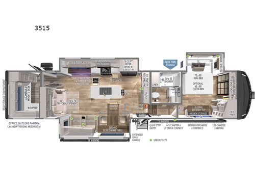 Model Z 3515 Floorplan Image