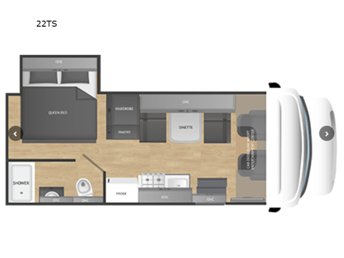 Triumph Sport Series 22TS Floorplan Image