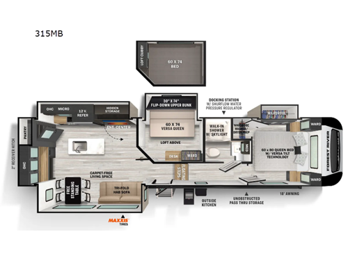 Impression 315MB Floorplan Image