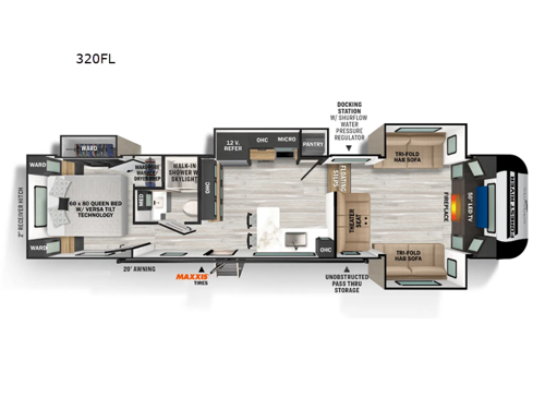 Impression 320FL Floorplan Image