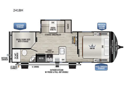 Della Terra 241BH Floorplan Image