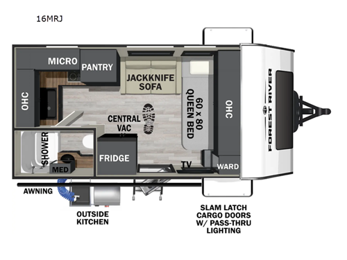 IBEX 16MRJ Floorplan Image