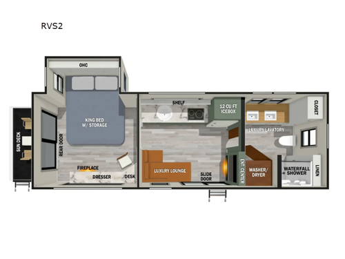 IBEX RV Suite RVS2 Floorplan Image