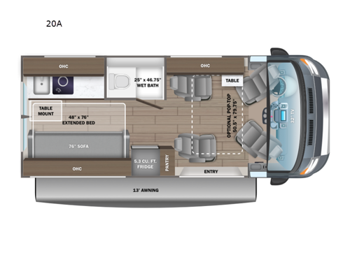 Ethos 20A Floorplan Image