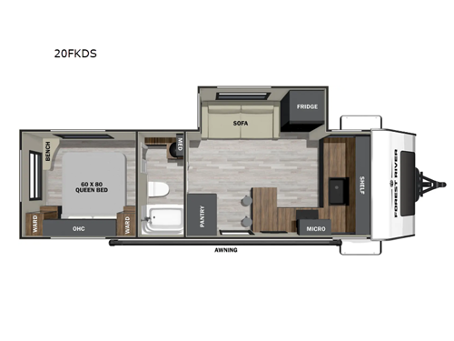 IBEX 20FKDS Floorplan Image