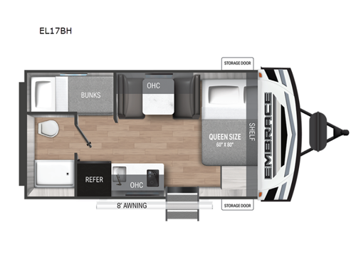 Embrace EL17BH Floorplan