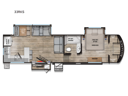 Avenue 33RKS Floorplan Image