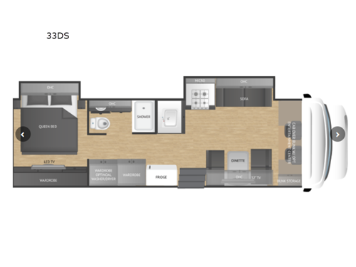 Ghost 33DS Floorplan Image