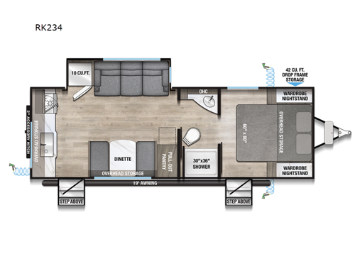 Delta Ultra Lite RK234 Floorplan Image