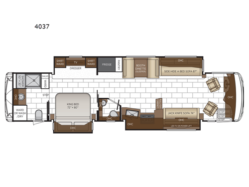 Ventana 4037 Floorplan Image