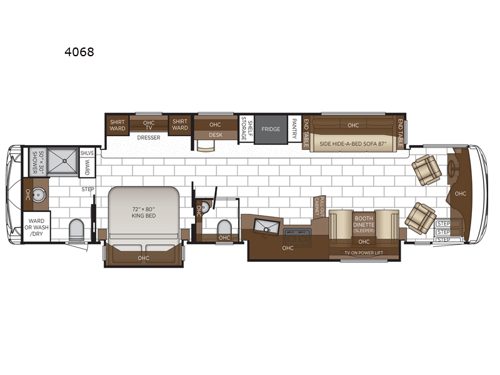 Ventana 4068 Floorplan Image