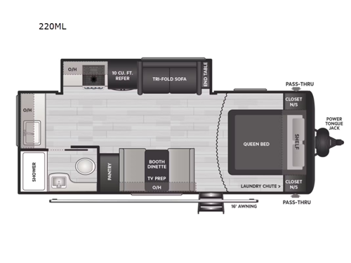 Springdale 220ML Floorplan Image