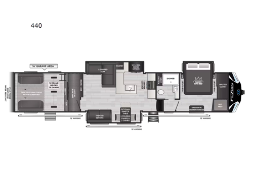 Fuzion 440 Floorplan Image