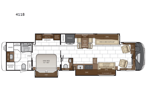 Mountain Aire 4118 Floorplan Image