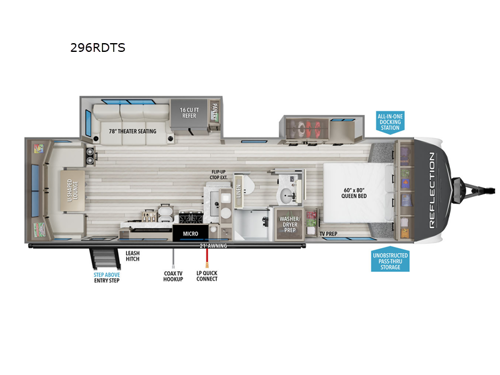 Reflection 296RDTS Floorplan Image