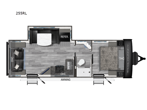 Trail Runner 255RL Floorplan Image