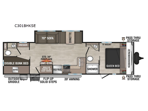 Connect SE C301BHKSE Floorplan