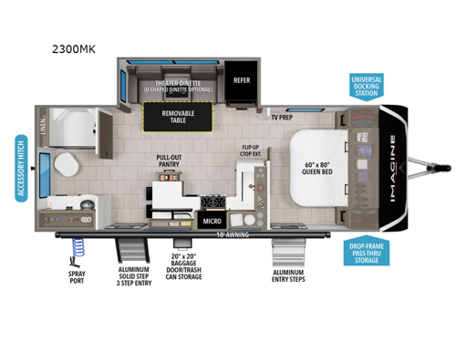 Imagine 2300MK Floorplan