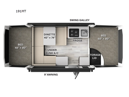 Flagstaff MAC Series 191MT Floorplan