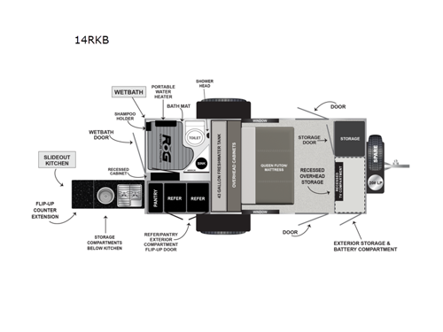 ROG 14RKB Floorplan