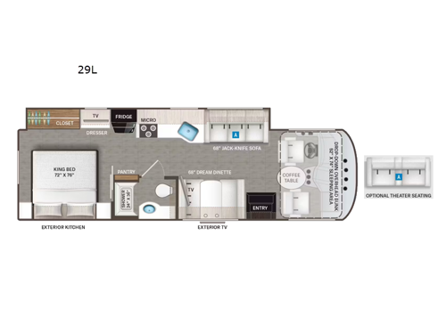 Windsport 29L Floorplan Image