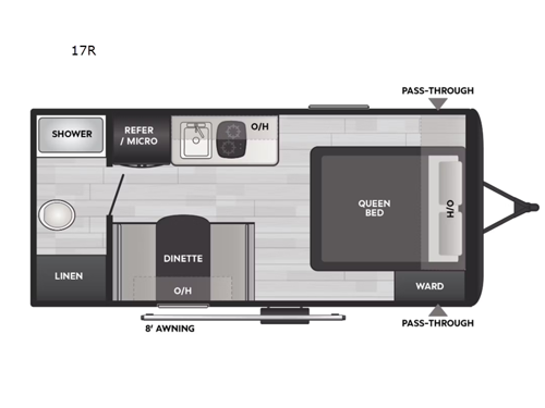 Coleman 17R Floorplan