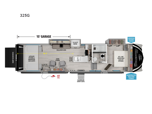 Momentum G-Class 325G Floorplan Image