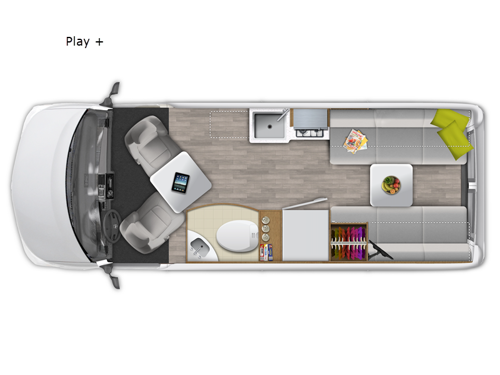 Roadtrek Play + Floorplan
