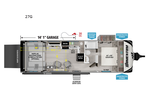 Momentum G-Class 27G Floorplan Image