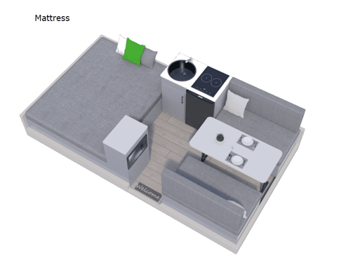 Classic Mattress Floorplan Image