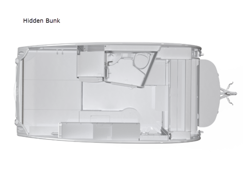 TAB 400 Hidden Bunk Floorplan Image