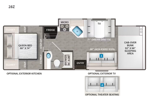 Chateau 28Z Floorplan