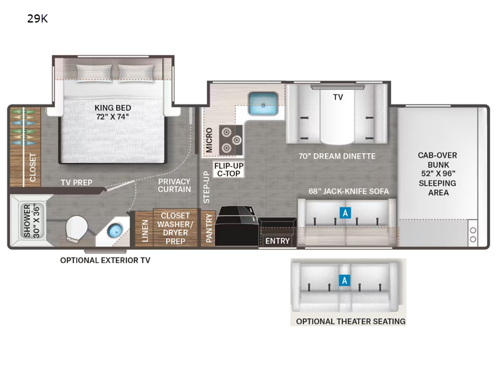Chateau 29K Floorplan Image