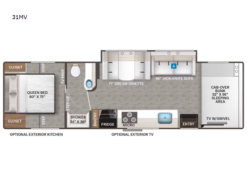 Chateau 31MV Floorplan