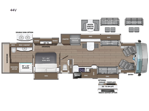 Anthem 44V Floorplan Image