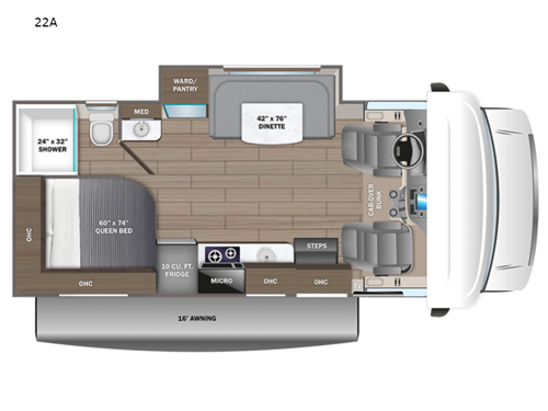 Odyssey SE 22A Floorplan Image
