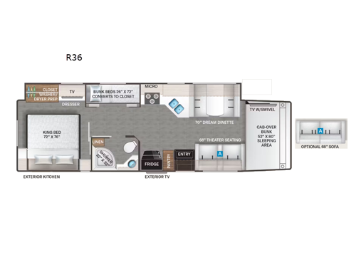 Magnitude GRAND R36 Floorplan Image