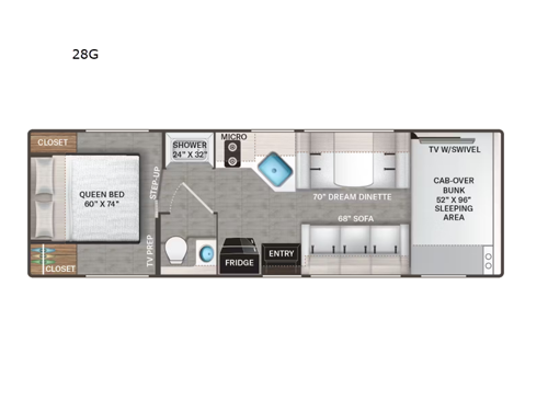 Four Winds 28G Floorplan Image