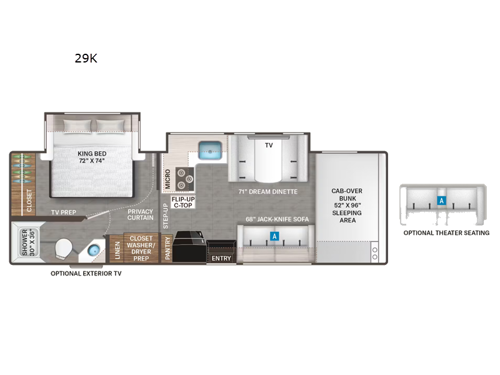 Chateau 29K Floorplan Image