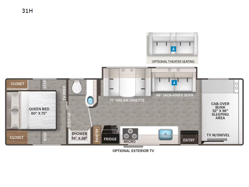Chateau 31H Floorplan