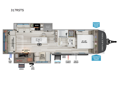 Reflection 317RSTS Floorplan Image