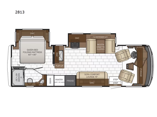 Bay Star Sport 2813 Floorplan Image