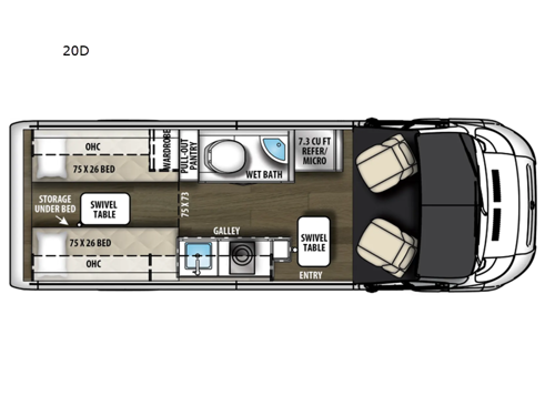 Nova 20D Floorplan Image