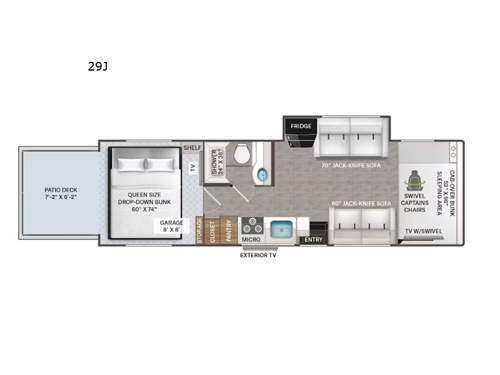 Outlaw 29J Floorplan Image