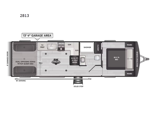 Fuzion Impact Edition 2813 Floorplan Image