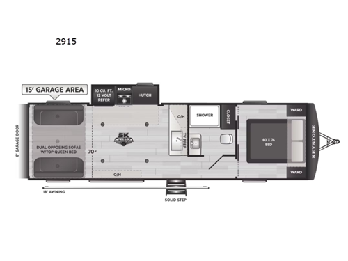 Fuzion Impact Edition 2915 Floorplan Image